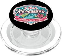 Es Curioso, Odio Las Margaritas, es Broma, ¿te imaginas a una Mujer? PopSockets PopGrip para MagSafe