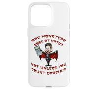 Es Curioso Que los Monstruos Sean Buenos en matemáticas, Conde Drácula, Profesor Carcasa para iPhone 15 Pro MAX