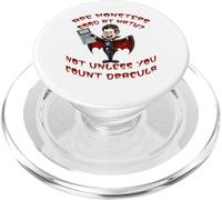 Es Curioso Que los Monstruos Sean Buenos en matemáticas, Conde Drácula, Profesor PopSockets PopGrip para MagSafe