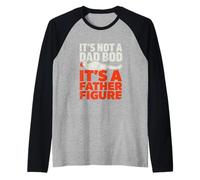 Es Curioso Que no Sea papá, Dios, es una Figura paterna Que Dice Camiseta Manga Raglan