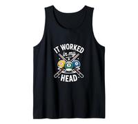 Es Curioso Que se me Haya Pasado por la Cabeza Decir Billar Cue Camiseta sin Mangas