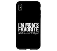 Es Curioso Que Soy la Favorita de mamá, me Dijo Que no os lo dijera a vosotras, Madres Carcasa para iPhone XS MAX