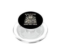 Es Curioso Que Todos los Perros Sean acariciables, Algunos Solo una Vez han Sido Amantes de los Perros Lobo PopSockets PopGrip para MagSafe
