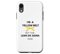 Es curioso, soy un cinturón amarillo, pero del tipo Lean Six Sigma Carcasa para iPhone XR