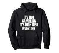 Es de Alto Riesgo invertir Divertido Unhinged Casino Meme Poker Sudadera con Capucha