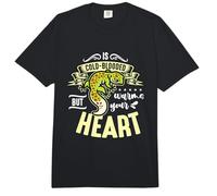 Es de Sangre fría Pero calienta a tu guardián de Reptiles Leopard Gecko Comfort Colors Adult Heavyweight T-Shirt