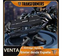 ES-delivery Transformers TF-T01 TWS auriculares Bluetooth auriculares para juegos de baja latencia auriculares de música con sonido de alta calidad Black