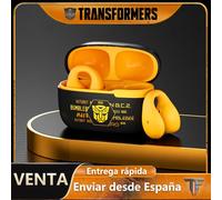 Choice TRANSFORMERS-auriculares inalámbricos con Bluetooth, audífonos de música de alta resistencia, Black