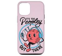 Es Demasiado Gente por ahí - Humor introvertido Divertido Carcasa para iPhone 12/12 Pro