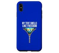 Es Divertido Acampar: mi Tienda de campaña huele a Libertad Carcasa para iPhone XS MAX