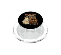 Es Divertido gastar el Dinero de mi Esposo, Halloween Ghost PopSockets PopGrip para MagSafe
