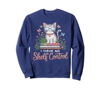 Es Divertido Leer: «NO Tengo Control DE ESTANTERÍA», para Gatos, Club de Lectura Sudadera