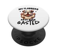 Es Divertido, mi flabber ha Sido devorado por los Perros, Lindo Amante de los Cachorros PopSockets PopGrip Adhesivo