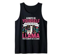 Es Divertido: sé Siempre tú Mismo a Menos Que Puedas ser una Llama Camiseta sin Mangas
