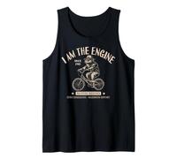 Es divertido: Soy el oso de la bicicleta con motor | Bike Lover Camiseta sin Mangas