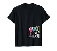 Es el cumpleaños de mi Hermano Paloma Hermano Familia cumpleaños Camiseta gráfica económica, Hombre, Negro, M