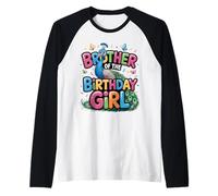 Es el cumpleaños de mi Hermano Pavo Real Bro Family Bday Camiseta Manga Raglan