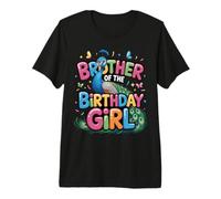 Es el cumpleaños de mi Hermano Pavo Real Bro Family Bday Camiseta Premium