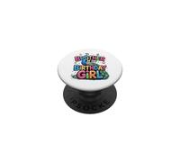 Es el cumpleaños de mi Hermano Pavo Real Bro Family Bday PopSockets PopGrip Adhesivo