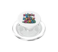 Es el cumpleaños de mi Hermano Pavo Real Bro Family Bday PopSockets PopGrip para MagSafe