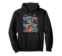 Es el cumpleaños de mi Hermano Pavo Real Bro Family Bday Sudadera con Capucha