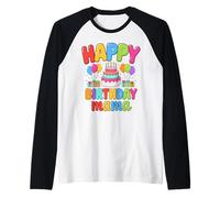 Es el cumpleaños de mi mamá para Hombres, Mujeres, niños Camiseta Manga Raglan