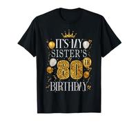 Es el cumpleaños número 80 de mi hermana Feliz cumpleaños 80 años Camiseta