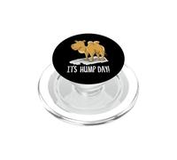 ¡Es el día de la Joroba! Divertido Camello Humpday Miércoles Meme Cita Broma PopSockets PopGrip para MagSafe