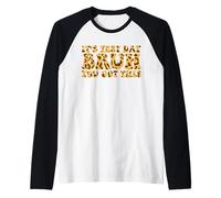 Es el día de la prueba Bruh You Got This Cheetah Teacher Test Day Camiseta Manga Raglan