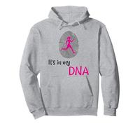 Es en mi ADN Dicho Mujeres maratón Corredor Corredor Jogger Sudadera con Capucha