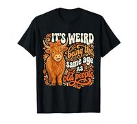 Es extraño Tener la Misma Edad Que los Ancianos Divertido Camiseta