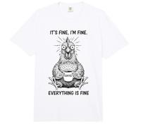 Es Fino Im Fine Café Pollo Comfort Colors Adult Heavyweight T-Shirt