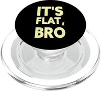 Es Flat Bro Flat Earth Society Conspiración Flat Earther PopSockets PopGrip para MagSafe