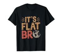 Es Flat Bro - Flat Earth Society Flat Earther Camiseta gráfica económica