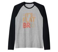 Es Flat Bro - Flat Earth Society Flat Earther Camiseta Manga Raglan