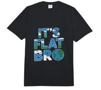 Es Flat Bro - Flat Earth Society Flat Earther Comfort Colors Adult Heavyweight T-Shirt