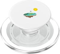 Es Flat Bro Flat Earth Society PopSockets PopGrip para MagSafe