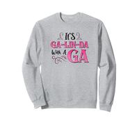 Es GA-LIN-DA con un "GA" Sudadera