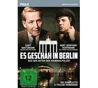 Es geschah in Berlin - Aus den Akten der Kriminalpolizei / Die komplette 3-teilige Krimiserie (Pidax Serien-Klassiker) [Alemania] [DVD]