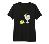 Es Gin & Tonic Time Beber Licor Beber Regalo Divertido Camiseta Premium