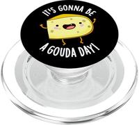 Es Gonna Be A Gouda Day Divertido Juego de palabras con queso PopSockets PopGrip para MagSafe