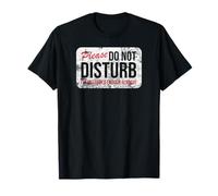 Es gracioso No molestar, estoy lo suficientemente perturbado, ya estoy angustiado Camiseta