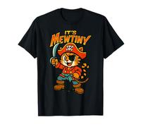 Es gracioso que se trate de un gato pirata, juego de palabras, broma de papá Camiseta