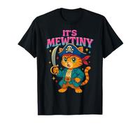 Es gracioso que se trate de un gato pirata, juego de palabras, broma de papá Camiseta