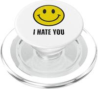 Es Gracioso, te Odio, Cara Feliz PopSockets PopGrip para MagSafe