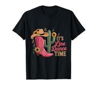 Es Hora de Baile de línea Country Line Dancing Camiseta