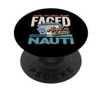 Es Hora de enfrentarse a un Barco y un Poco de Nauti PopSockets PopGrip Adhesivo