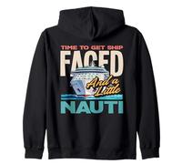 Es Hora de enfrentarse a un Barco y un Poco de Nauti Sudadera con Capucha