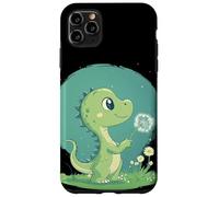 Es hora de soñar con este diente de león flotante y dinosaurio Carcasa para iPhone 11 Pro Max