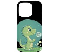Es hora de soñar con este diente de león flotante y dinosaurio Carcasa para iPhone 14 Pro